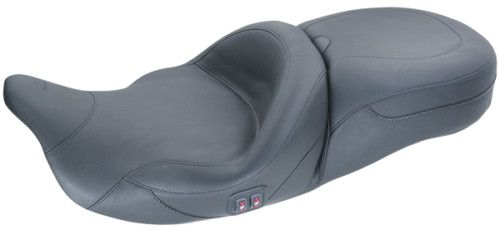MUSTANG 1 PIECE HEATED HARLEY SUPER TOURING SEAT 79640  