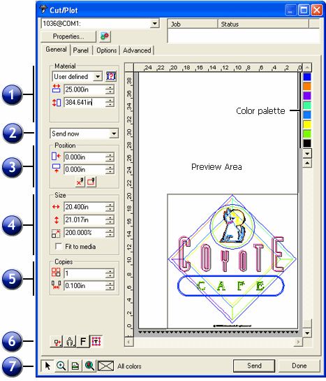   box., which you can choose the material width youre going to use