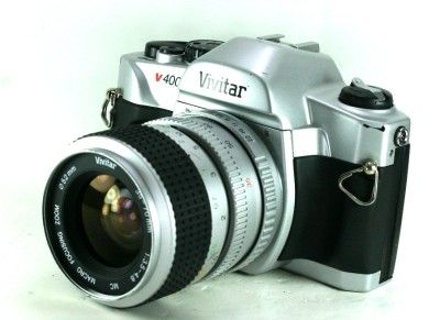 Vivitar V4000 35mm SLR Camera & 35 70mm Lens 19643058262  