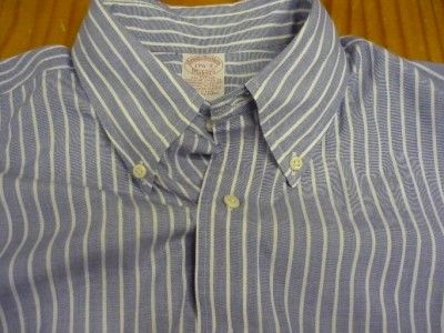 Brooks Brothers long sleeve 100% cotton dress shirt size 17 1/2 31 