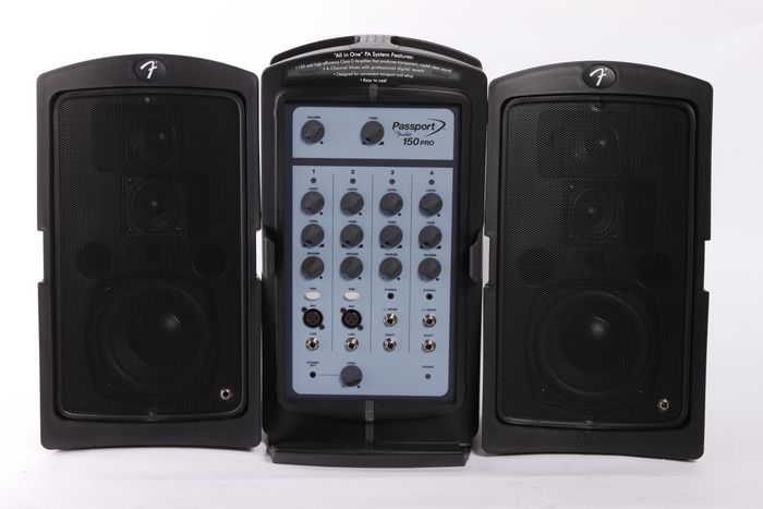 Fender Passport 150 Pro Portable PA System Regular 886830285752  