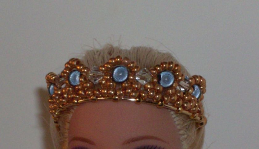 OOAK Art Doll/Fairy/Barbie Crown/Tiara   U Pick Color  