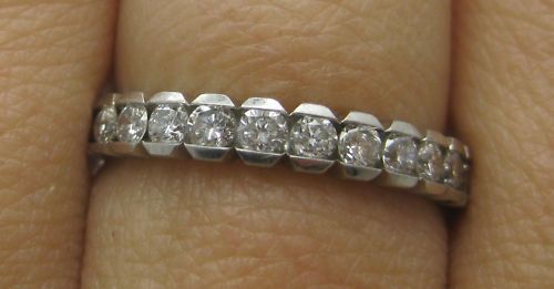 Ladys Platinum Diamond Band GAL Appraisal Report  