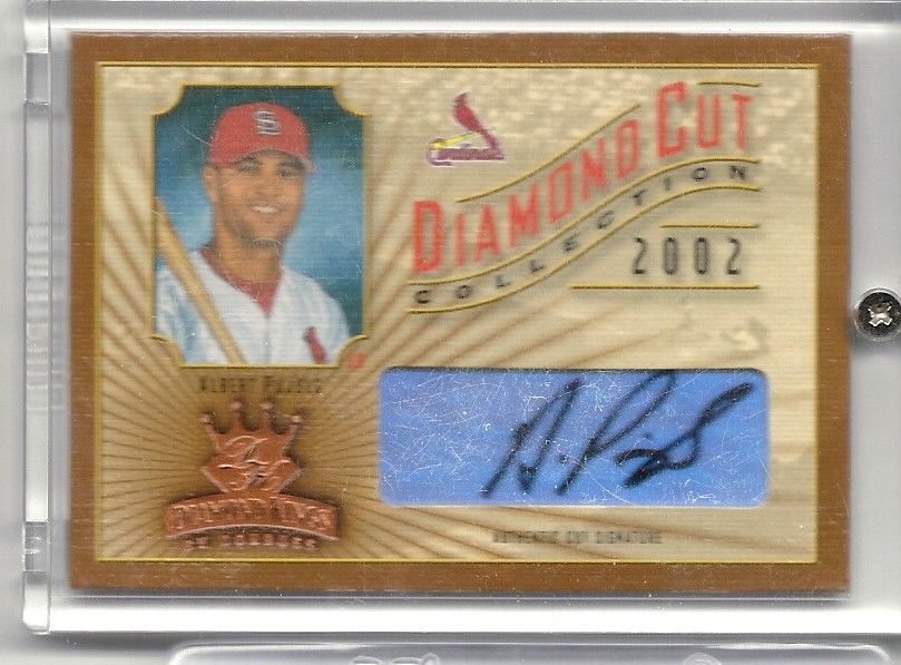   Collection ALBERT PUJOLS AUTO /200 BV $250+ EASY $150+ RARE OLD AUTO