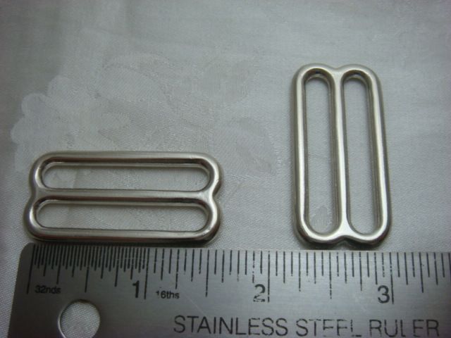 25  1.5 Metal Round Triglides Webbing Slides  