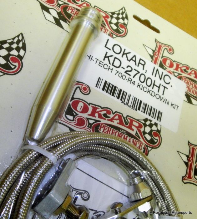 Lokar Brand New Hi Tech Kickdown Kit for 700 R4 Transmissions #KD 