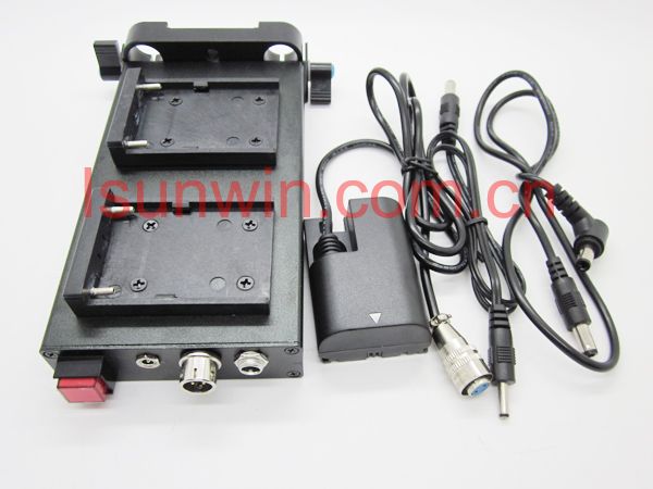 DSLR Rig NP F970 (or F550) Battery Power Supply For Canon 5D2 60D 7D 