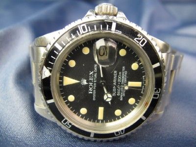   Stainless Submariner Date w/ Black Bezel Ref 1680 6 Mil Serial #398