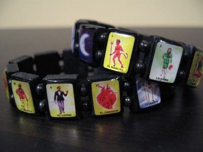 La Loteria Mexicana Lottery Bracelet Suerte Lucky Mexic