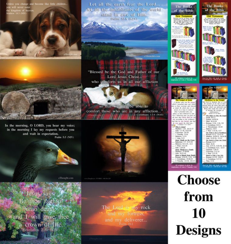 Inspirational Greeting Cards  5 X 7   Package of 25  