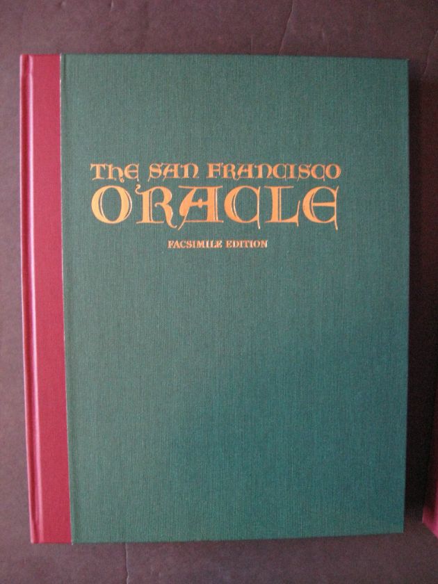 THE SAN FRANCISCO ORACLE Facsimile Edition 1966 68 Psychedlic Paper 