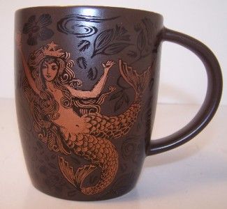 Starbucks Mermaid 2011 Brown Anniversary Coffee Mug NIB  