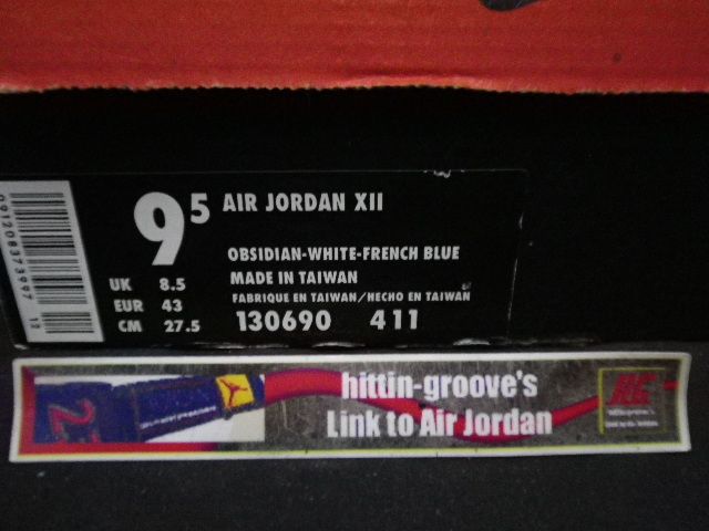 1996 Nike AIR JORDAN 12 DS ORIGINAL WeHaveAJ 1 3 4 5 6 11 13 retro 