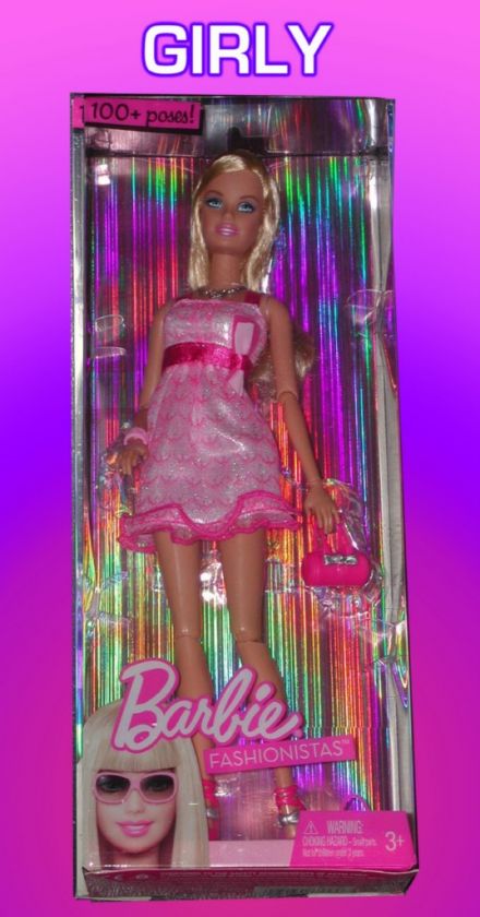 Set All 6 Fashionista Dolls ♥ Barbie Fashionistas Dolls  