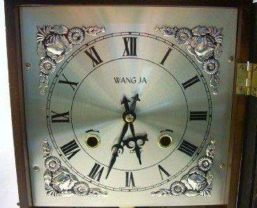 Wang Ja Wangja Korean 31 Day Mechanical Wall Clock w/Key Works Great 