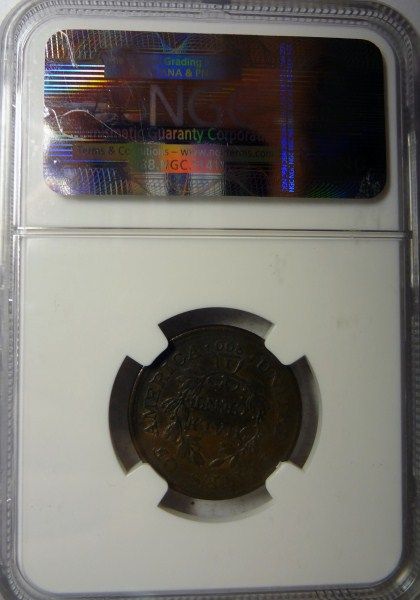 1804 HALF CENT NGC AU50 BEAUTIFUL  