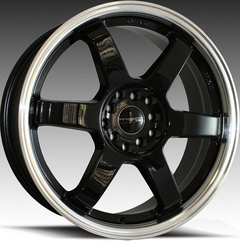 16X6.5 MOD TECH 229 WHEELS 5X100/114.3 40MM GLOSS BLACK  