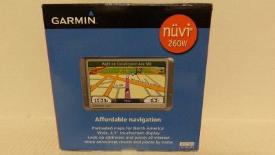 Garmin nüvi 260W 4.3 Inch Widescreen Portable GPS Navigator 