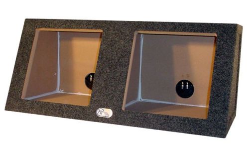 10 Sealed Subwoofer box 1 inch MDF Kicker Square Hole  