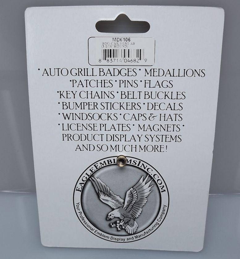 US ARMY AIRBORNE SCREAMING EAGLES GRILL BADGE CAR TRUCK NEW 3 NR 