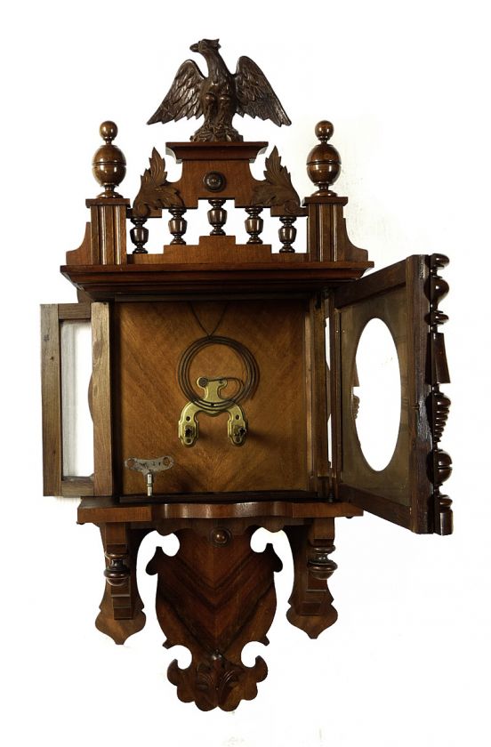 Antique German wall clock at 1880 / 1900  