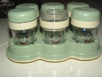 BABY BULLET Storage cups & 12 cup tray  