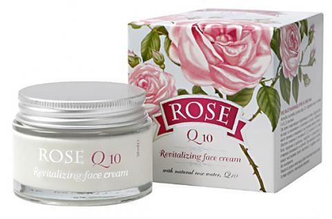 Bulgarian REVITALIZING FACE CREAM ROSE Q10 50ml  