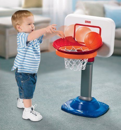 Fisher Price Basketball Hoop Toy Kids Toddler lndoor  