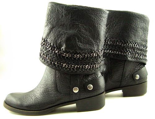 NINE WEST BARSTOOL Black Womens Shoes Boots 6  