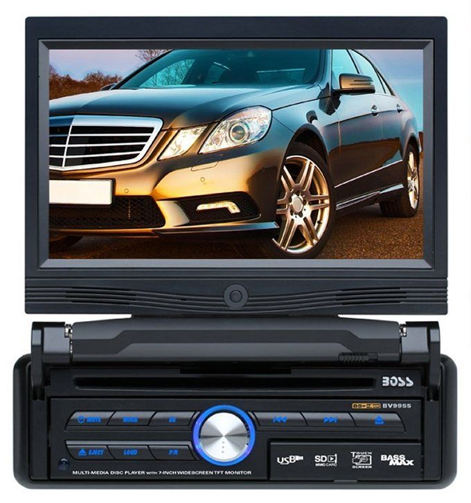 BOSS BV9955 7 TOUCH SCREEN DVD//CD Car USB Player 791489114745 