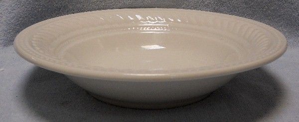 GIBSON Designs china IMPERIAL BRAID white SOUP / CEREAL Bowl  