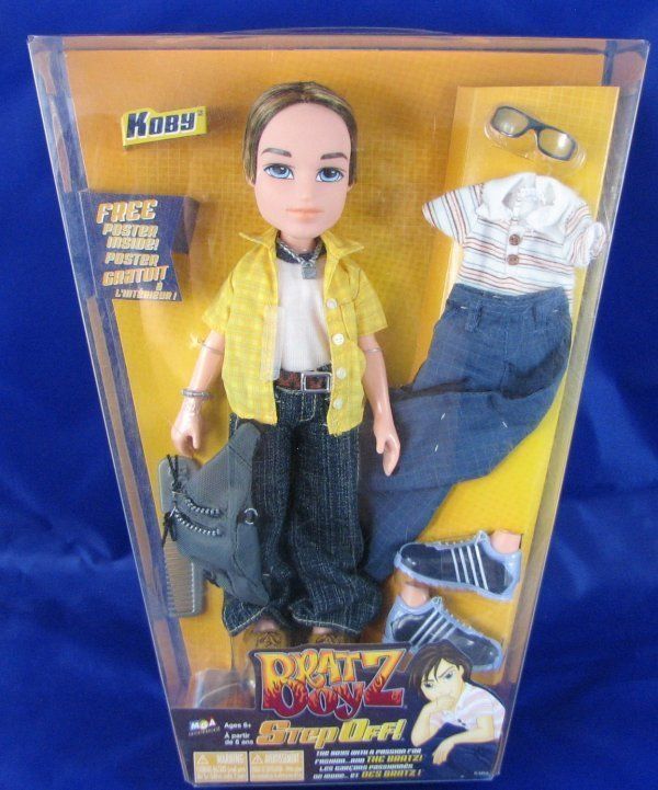 Bratz Boyz KOBY Step Off New Doll Boy Shoes Accessories  