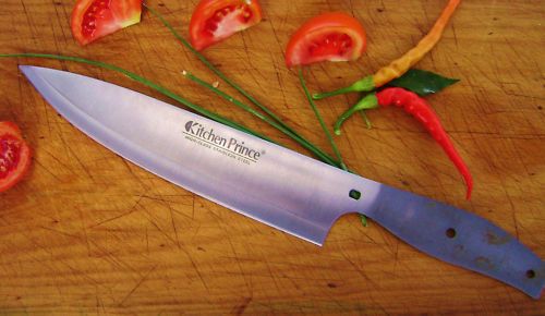 Chefs Knife Blank + just add your own custom handle  