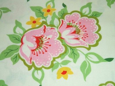 Free Spirit Heather Bailey Nicey Church Flowers Fabric  