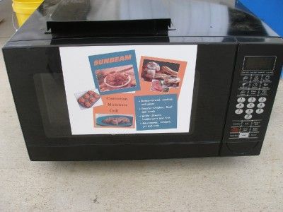 Convection Microwave Grill by Sunbeam Model SB 22201 New 1.1 cubic ft 