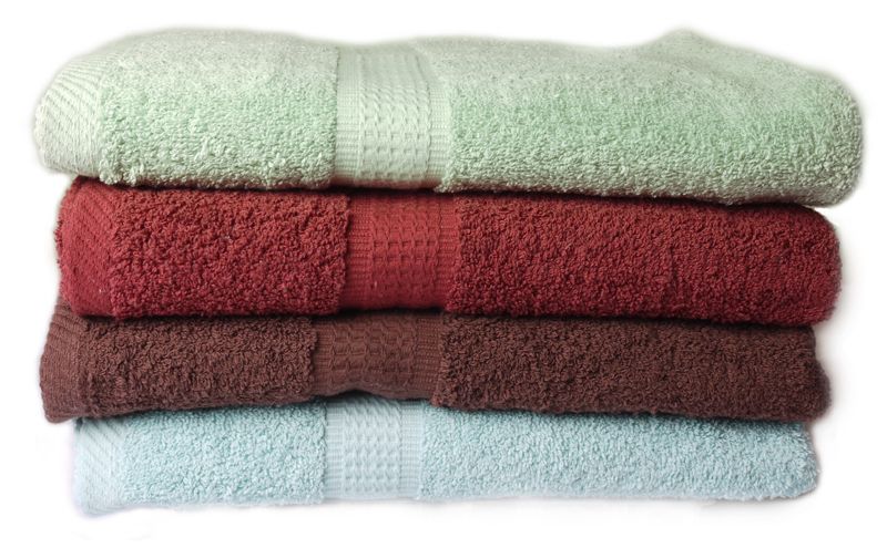 100% TERRY COTTON MARTEX BATH TOWEL,BROWN,GREEN,RED,BLU  