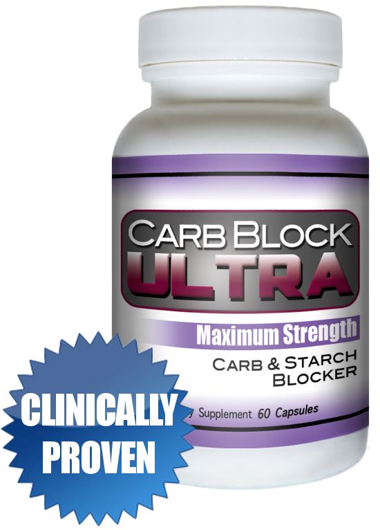 CARB BLOCKER ULTRA Phase 2 Diet Pills Intercept Starch  