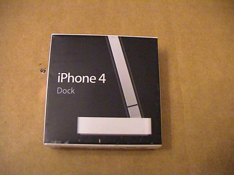 Apple iPhone 4 Dock MC596ZM/A Docking Station. 885909463527  