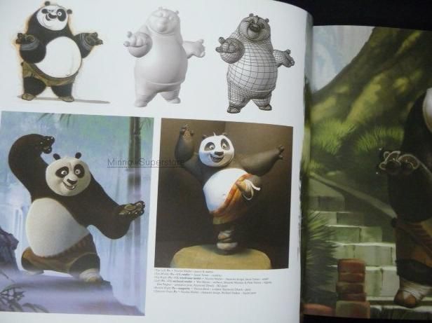 Books   The Art of Dreamworks Kung Fu Panda   by Jack Black Brand 