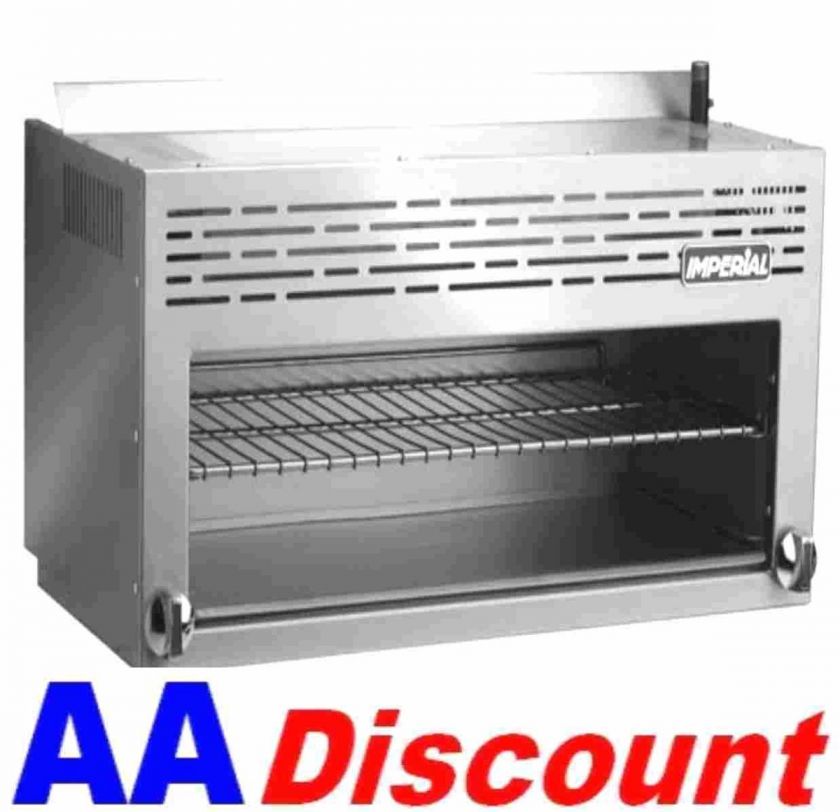 NEW IMPERIAL 72 GAS BROILER / CHEESE MELTER ICMA 72 MANUAL CONTROL 