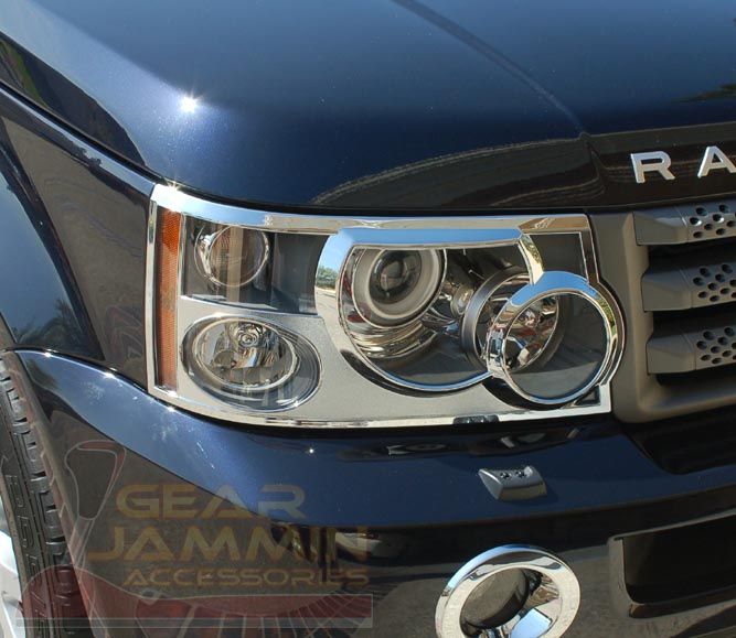 Range Rover Sport Chrome Head Light covers headlight  