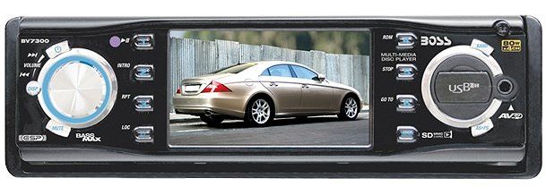 New BOSS BV7300 DVD/ In Dash Car Player 3.2 Screen  