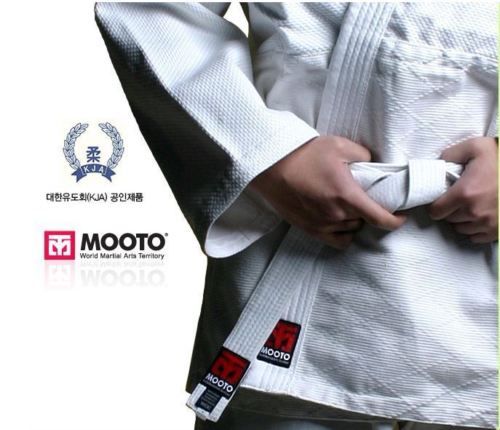 MOOTO KJA APPROVED JUDO UNIFORM TRAINING WHITE  