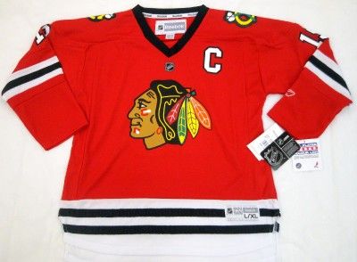 Jonathan Toews Youth L/XL Jersey Chicago Blackhawks New  