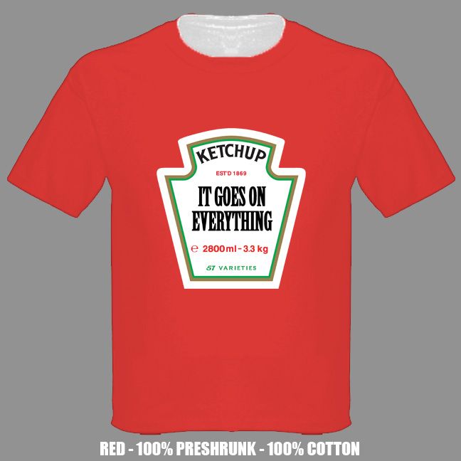 Love Ketchup T Shirt  