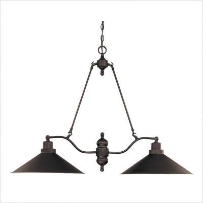 Nuvo Bridgeview Kitchen Island Light in Dust Bronze 60/1703 