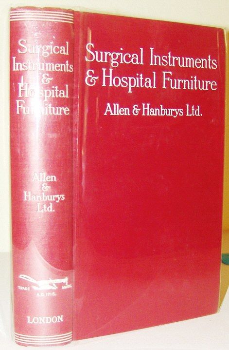 Unlisted Allen & Hanburys Surgical Medical Instrument Cataloge 