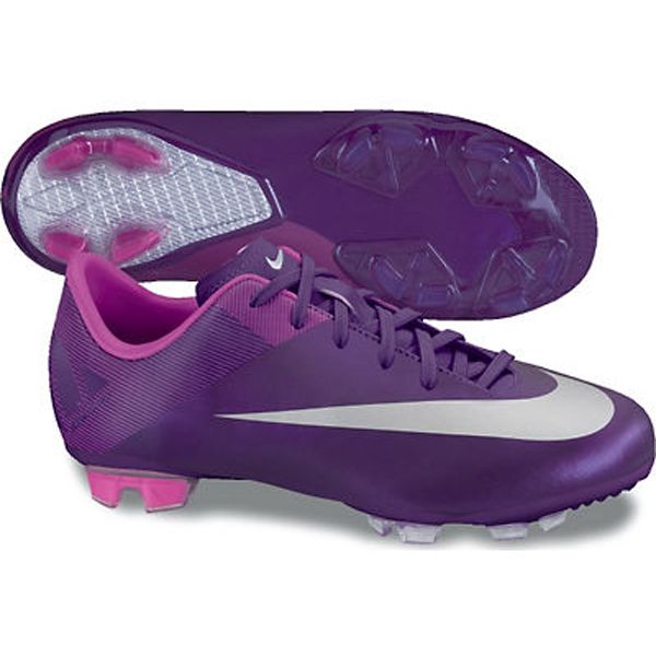 Nike Jr Mercurial Vapor VII FG Court Purple/Magenta/Metallic Luster 