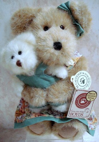 BOYDS BEARS Momma Bearsley Baby Jack PLUSH Mom 903203  