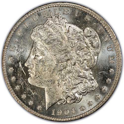 1903 P MS Morgan in Eagle Coin Holder     